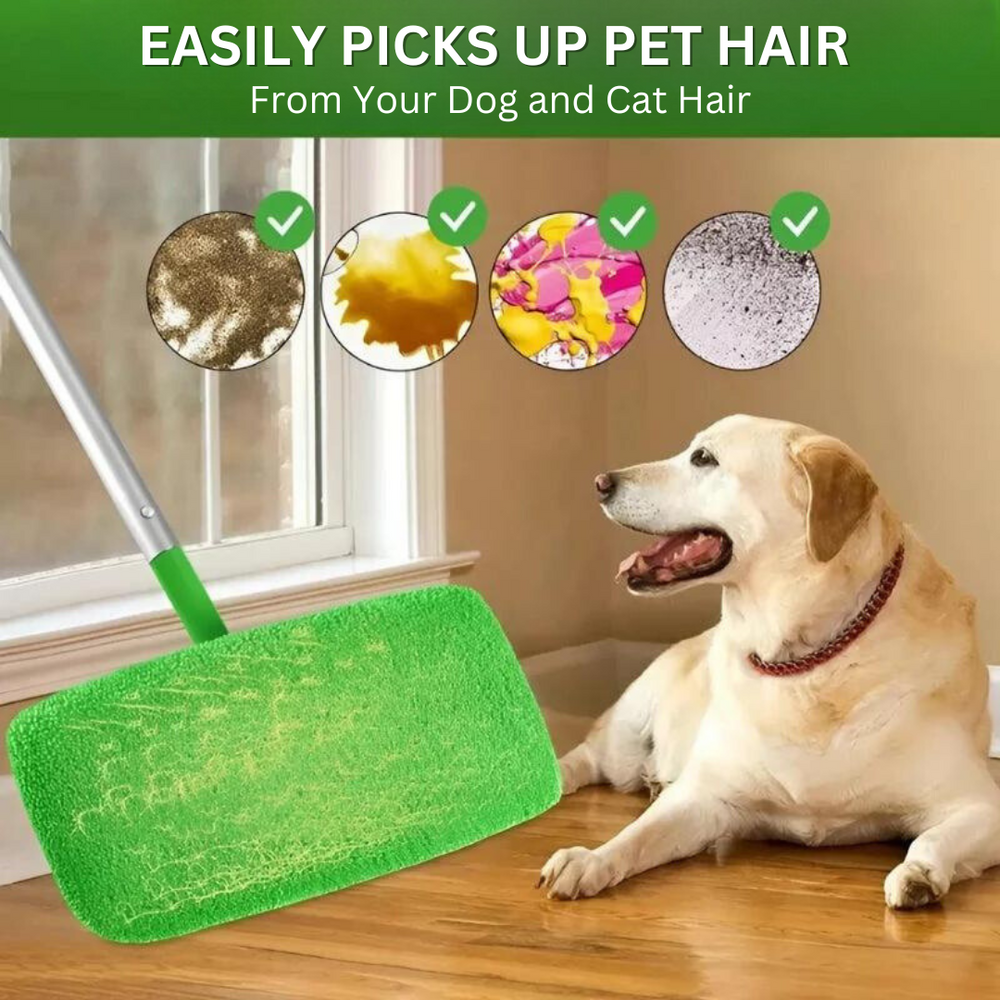 Buy 2 get 2 free | Reusable mops for Swiffer Sweeper™ - Long-lasting cleaning for all surfaces