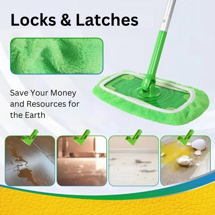 Buy 2 get 2 free | Reusable mops for Swiffer Sweeper™ - Long-lasting cleaning for all surfaces