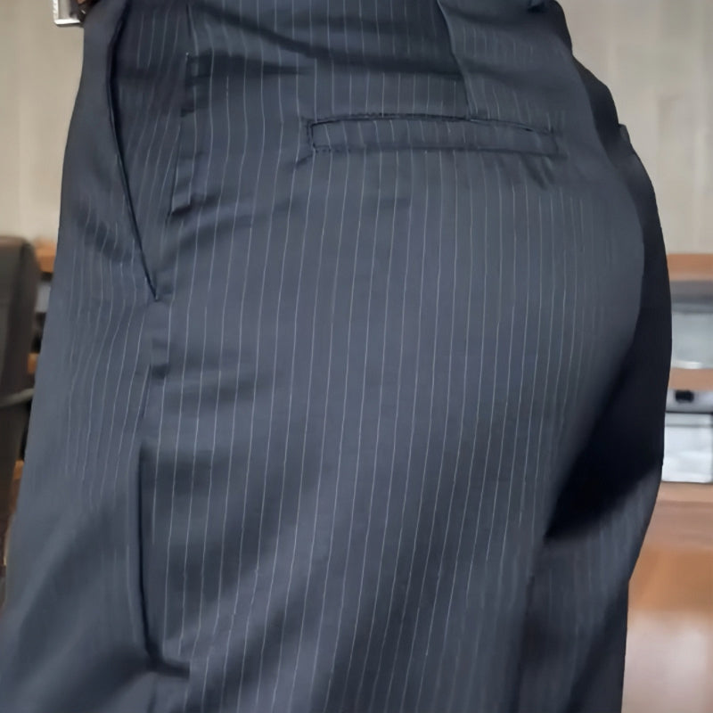 Elegante Damen Anzughose mit hoher Taille | Figurbetont &amp; Bürotauglich