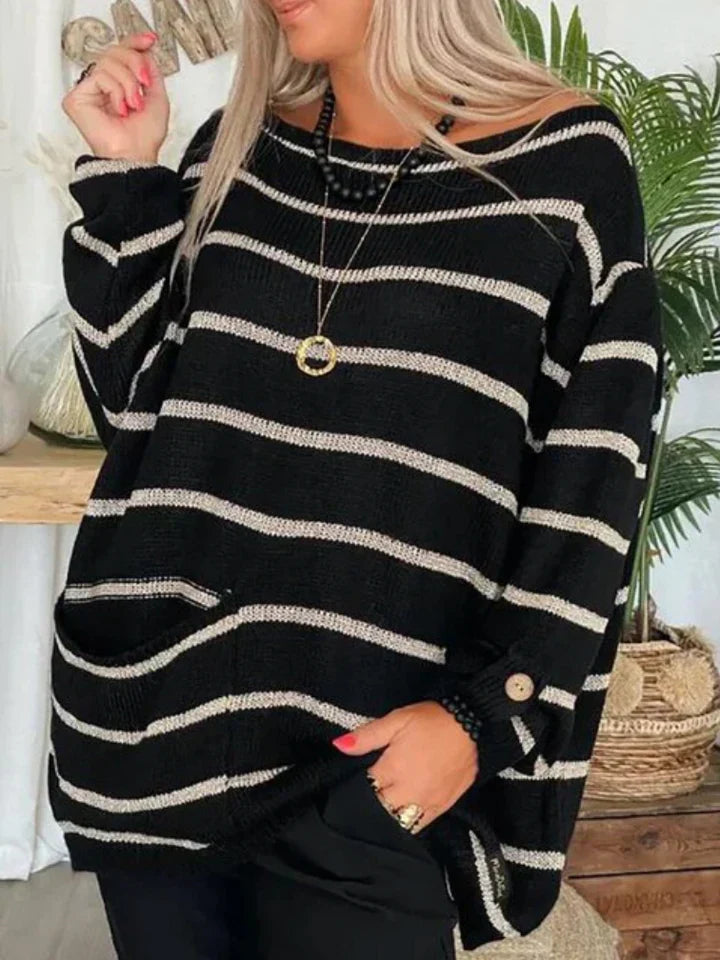 Nadine Gestreiftes T-Shirt für entspannte Frühlingstage