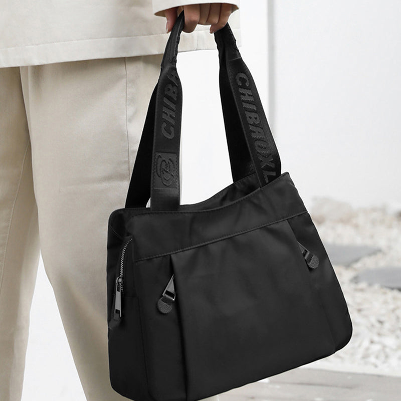 Damen Umhängetasche | Wasserabweisende Nylon Crossbody Bag mit mehreren Fächern