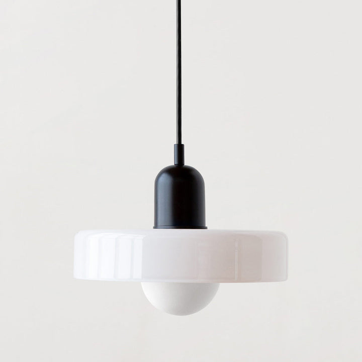 Pendant lamp made of metal &amp; glass with stained glass look | Ø25/Ø35 cm, G9 socket | Adjustable suspension | Crystal look