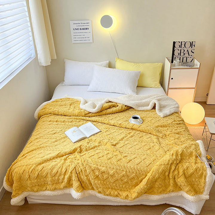 Kuscheldecke Damen | Weiche atmungsaktive Wohndecke für Sofa und Bett | Maschinenwaschbar und schnelltrocknend