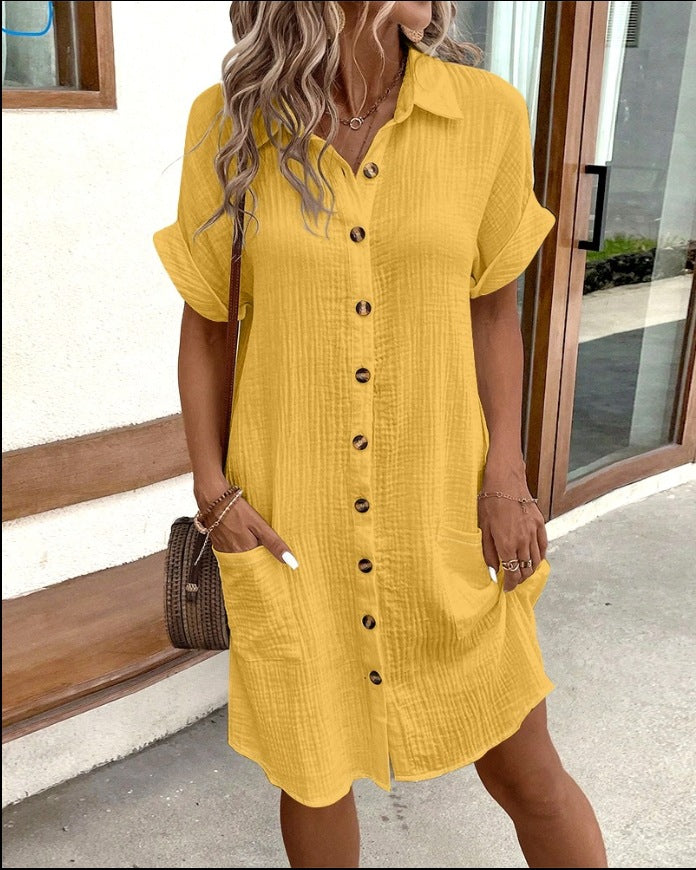 MelissaChic™ Damen Sommerkleid | Luftig-Leicht &amp; Bequem | Schmeichelnder Schnitt | Eleganter Sommer-Look