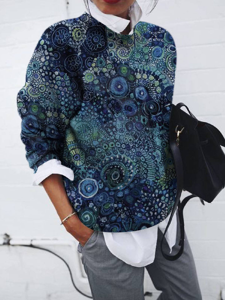 Charlotte | Pull stylé imprimé