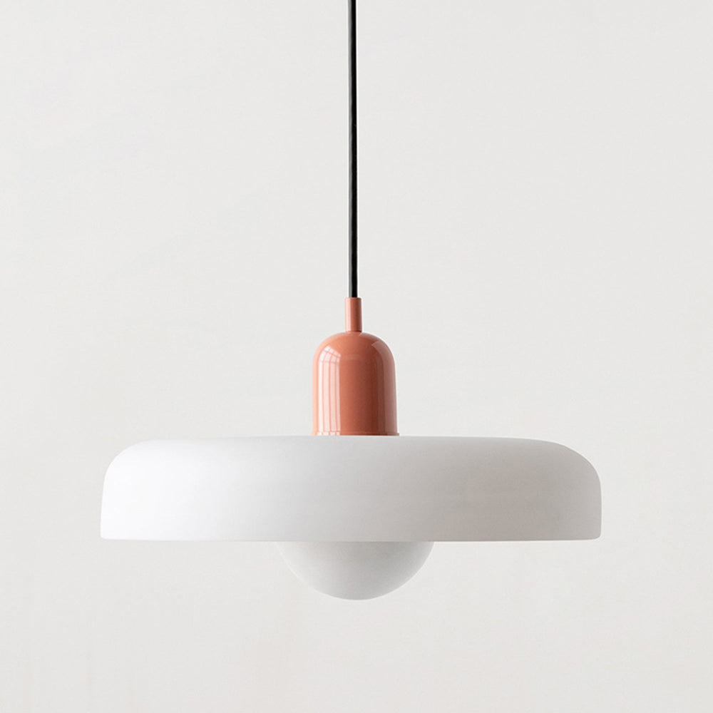 Pendant lamp made of metal &amp; glass with stained glass look | Ø25/Ø35 cm, G9 socket | Adjustable suspension | Crystal look