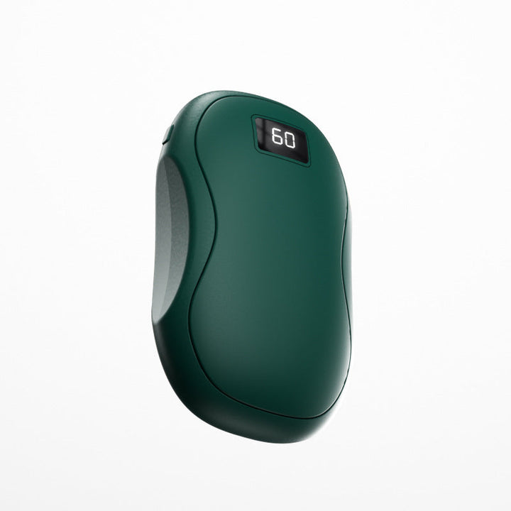 Elektronischer Handwärmer Damen | Wiederaufladbarer USB Taschenwärmer mit LED-Temperaturanzeige für unterwegs und Büro