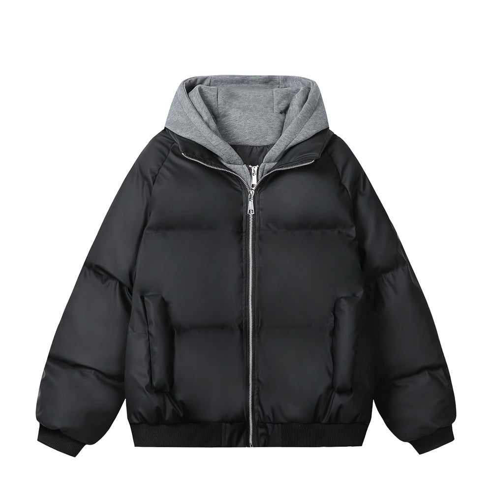 Damen Steppjacke mit abnehmbarer Kapuze | Warm gefütterte Übergangsjacke mit atmungsaktivem Stoff und geräumigen Taschen