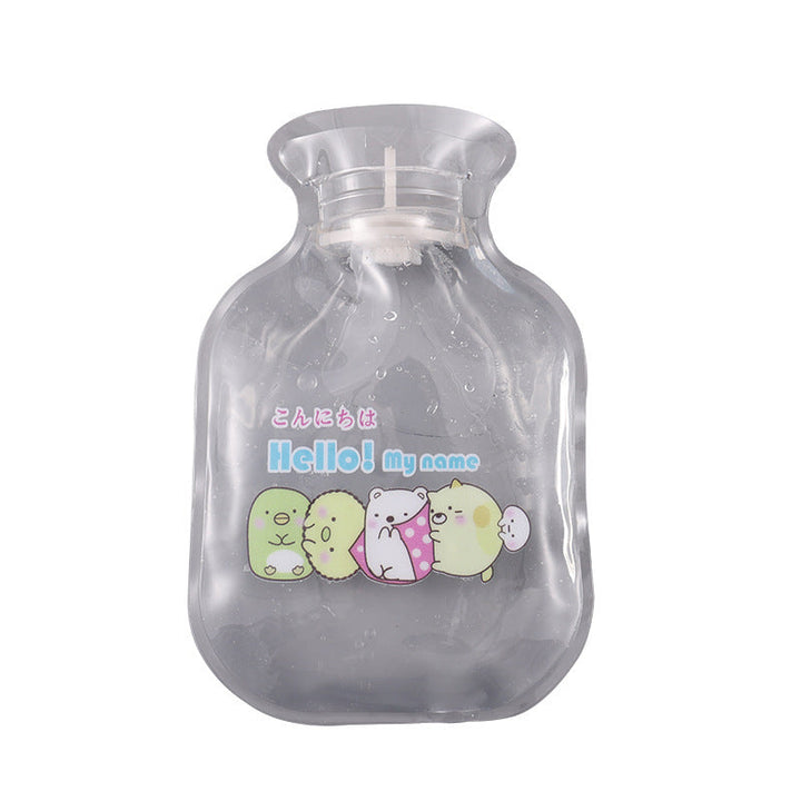 Wärmflasche mit Tiermotiv | BPA-freie Wärmflasche mit kreativem Tierdesign für Zuhause, Büro, Reisen und kalte Winterabende