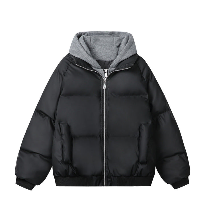 Damen Steppjacke mit abnehmbarer Kapuze | Warm gefütterte Übergangsjacke mit atmungsaktivem Stoff und geräumigen Taschen