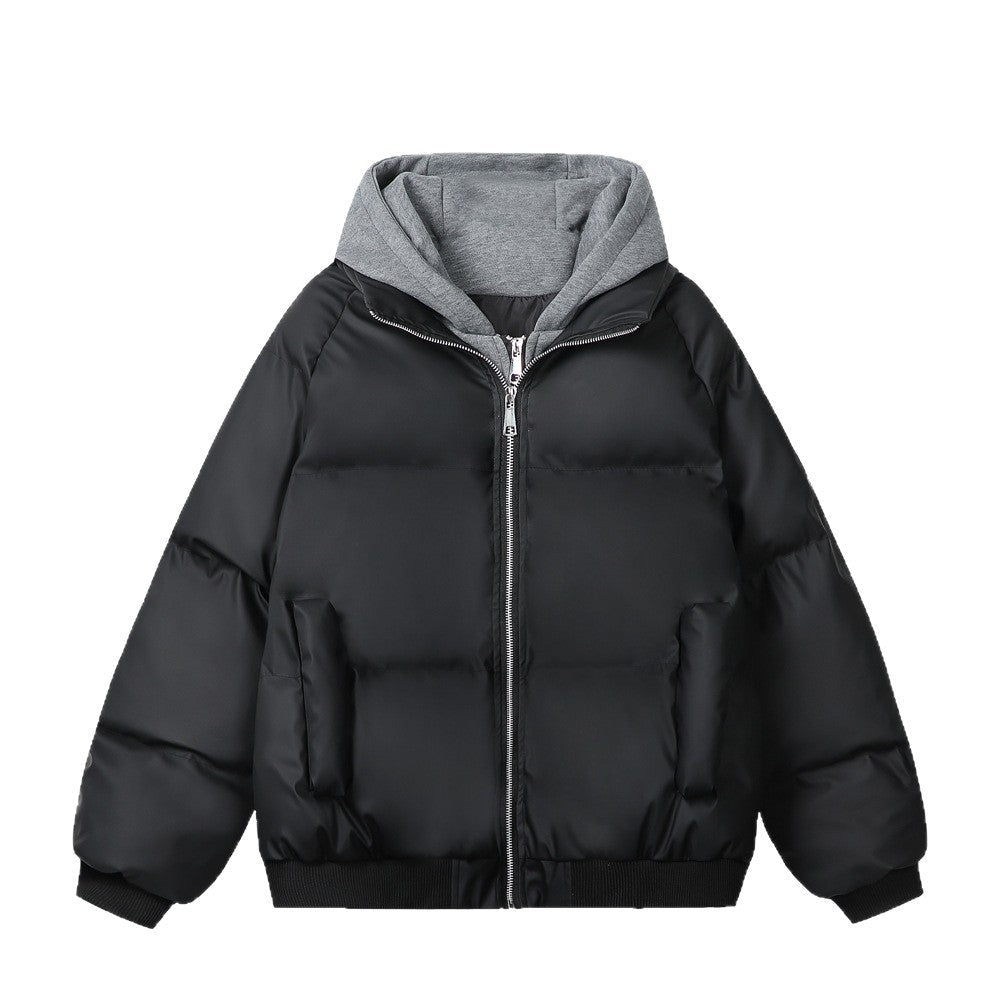 Damen Steppjacke mit abnehmbarer Kapuze | Warm gefütterte Übergangsjacke mit atmungsaktivem Stoff und geräumigen Taschen