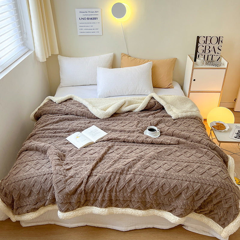 Kuscheldecke Damen | Weiche atmungsaktive Wohndecke für Sofa und Bett | Maschinenwaschbar und schnelltrocknend