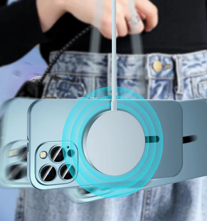 iPhone Hülle | Stoßfester MagSafe-Schutz | Dünnes &amp; leichtes Case kompatibel mit iPhone 12–16 Pro Max