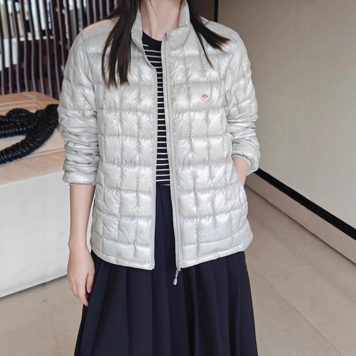 Damen Steppjacke glänzend | Leichte Übergangsjacke mit Wärmeisolierung, atmungsaktivem Stoff und praktischen Seitentaschen