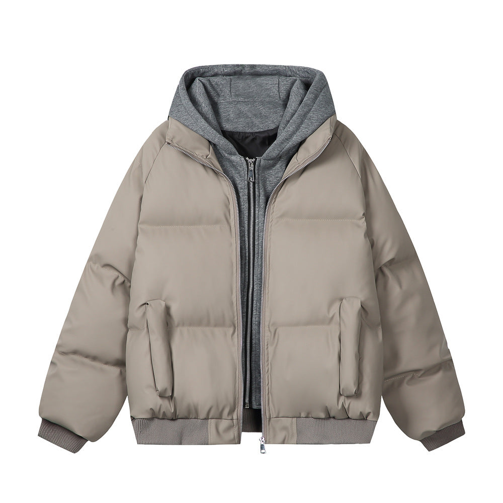 Damen Steppjacke mit abnehmbarer Kapuze | Warm gefütterte Übergangsjacke mit atmungsaktivem Stoff und geräumigen Taschen