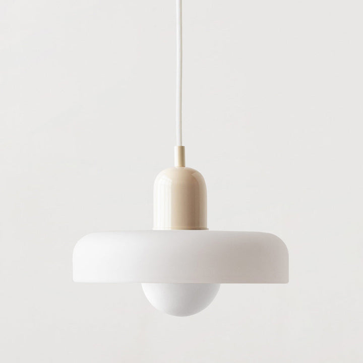 Pendant lamp made of metal &amp; glass with stained glass look | Ø25/Ø35 cm, G9 socket | Adjustable suspension | Crystal look