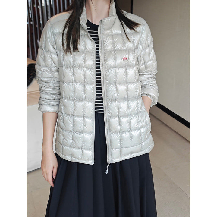 Damen Steppjacke glänzend | Leichte Übergangsjacke mit Wärmeisolierung, atmungsaktivem Stoff und praktischen Seitentaschen