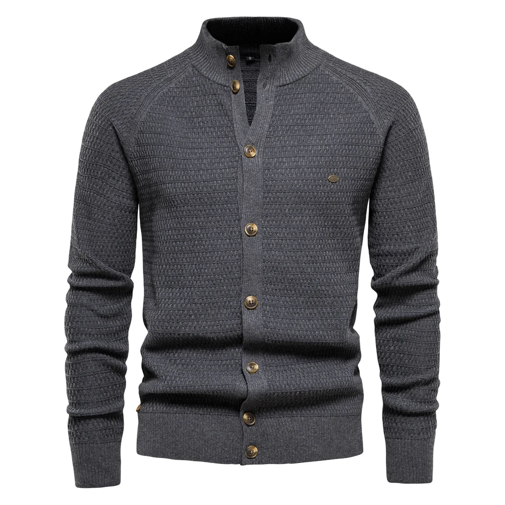 Damen Strickjacke mit Zopfmuster | Warmer Cardigan mit weichem, dichtem Strick und klassischem Design für Herbst und Winter