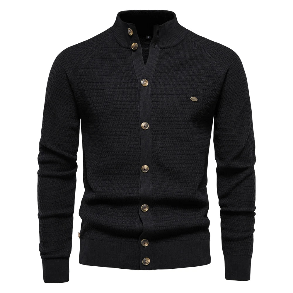 Damen Strickjacke mit Zopfmuster | Warmer Cardigan mit weichem, dichtem Strick und klassischem Design für Herbst und Winter