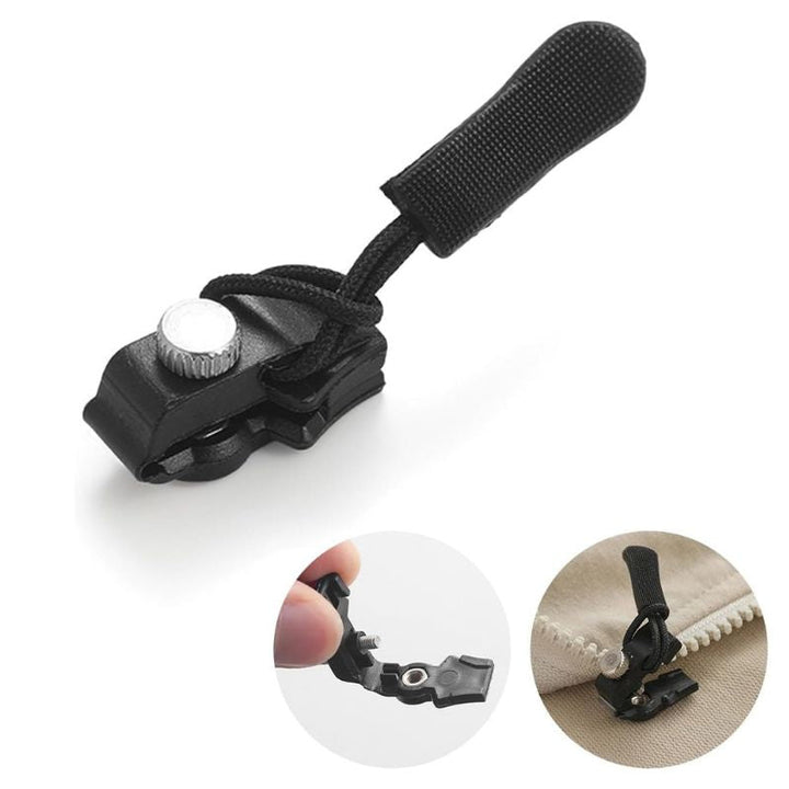 Kit riparazione cerniere lampo (ZipFix) 6 pezzi | Testine di cerniera sostituibili in 30 secondi | Per giacche, pantaloni e borse | Senza cuciture, universale