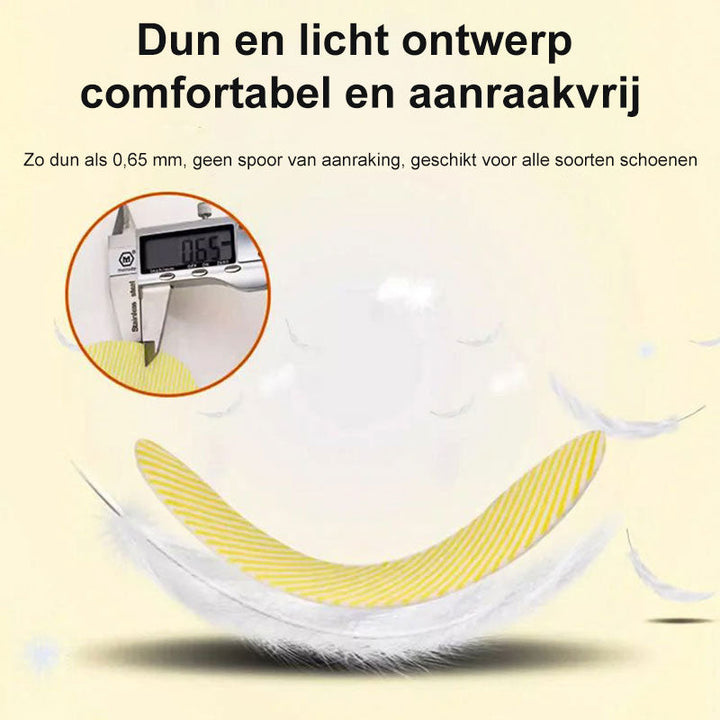 FrischerSchritt™ Absorbiert Schweiß sofort