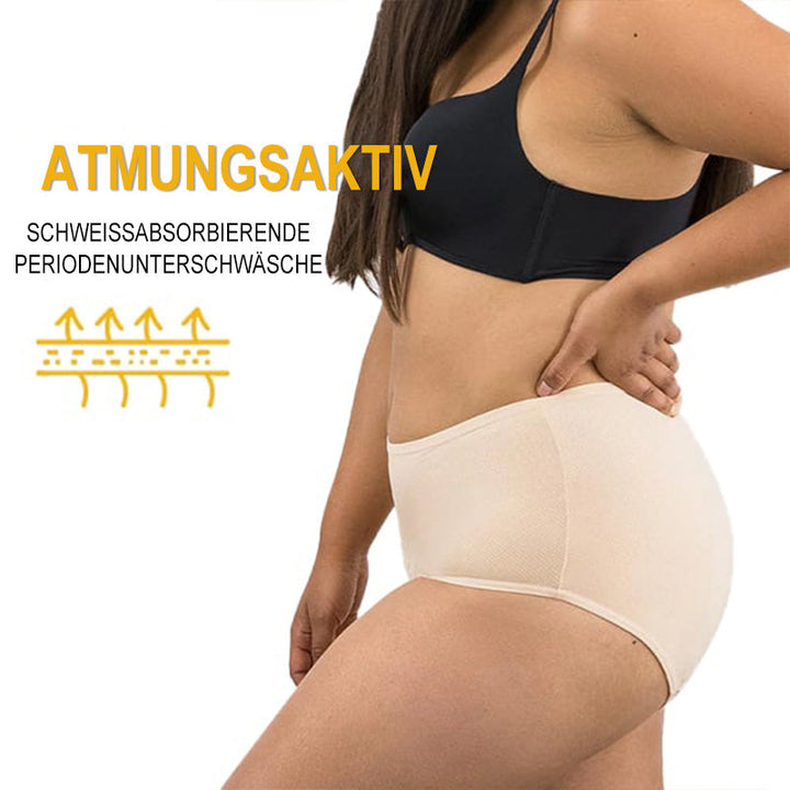 Biancheria intima assorbente per il ciclo a vita alta, a prova di perdite | Capacità fino a 50 ml, traspirante e antiodore | Per uso quotidiano, sport e incontinenza urinaria