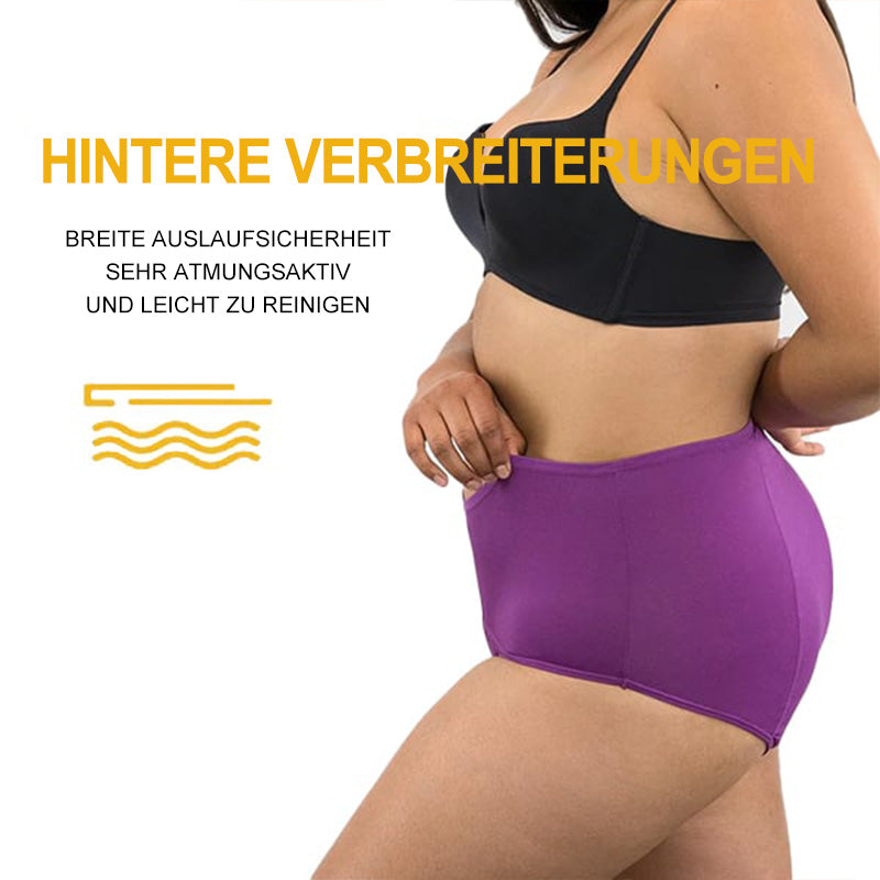 Biancheria intima assorbente per il ciclo a vita alta, a prova di perdite | Capacità fino a 50 ml, traspirante e antiodore | Per uso quotidiano, sport e incontinenza urinaria