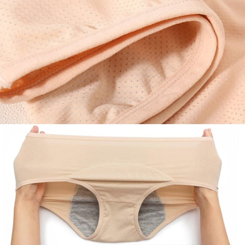 Biancheria intima assorbente per il ciclo a vita alta, a prova di perdite | Capacità fino a 50 ml, traspirante e antiodore | Per uso quotidiano, sport e incontinenza urinaria