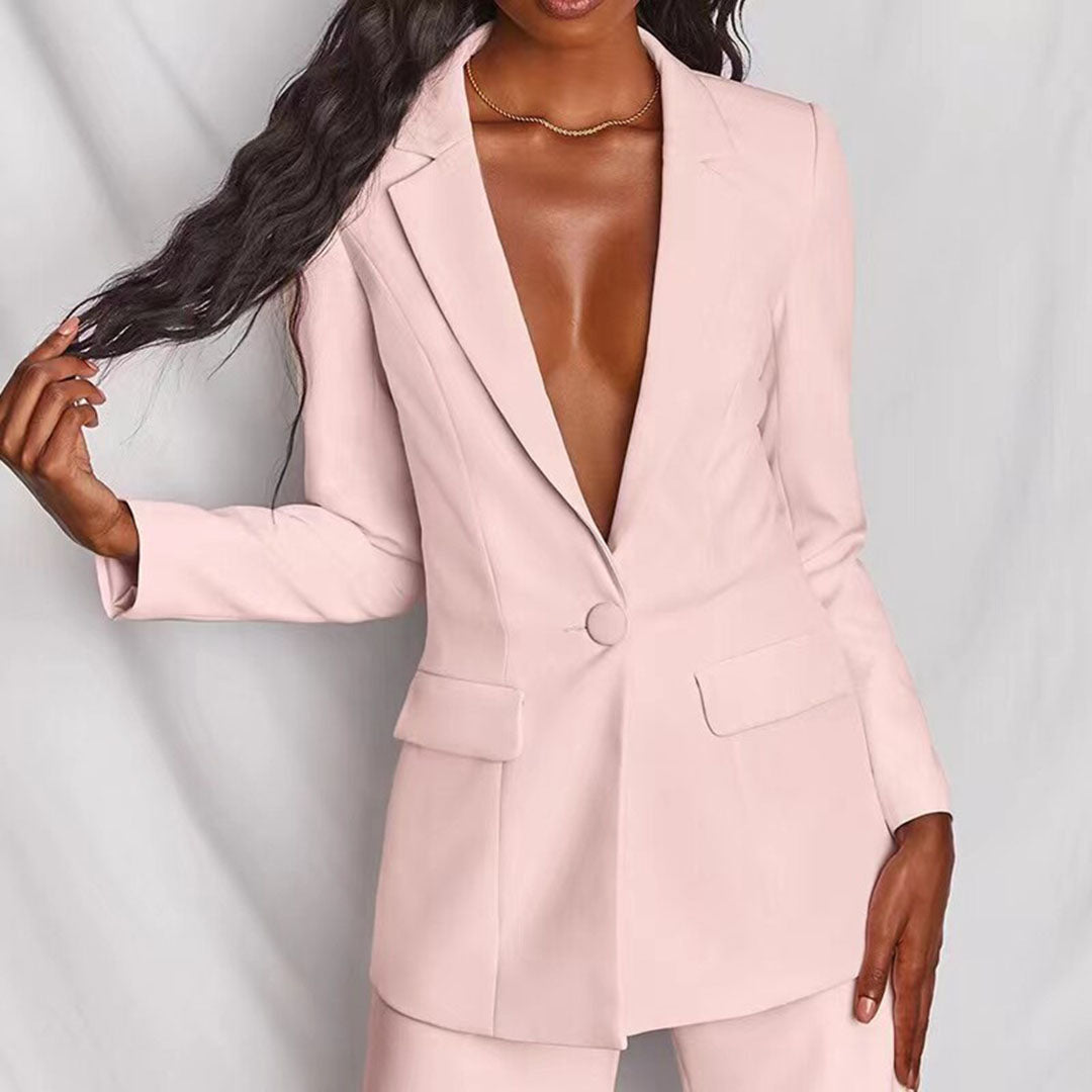 Blakely™ elegant blazer and pants set