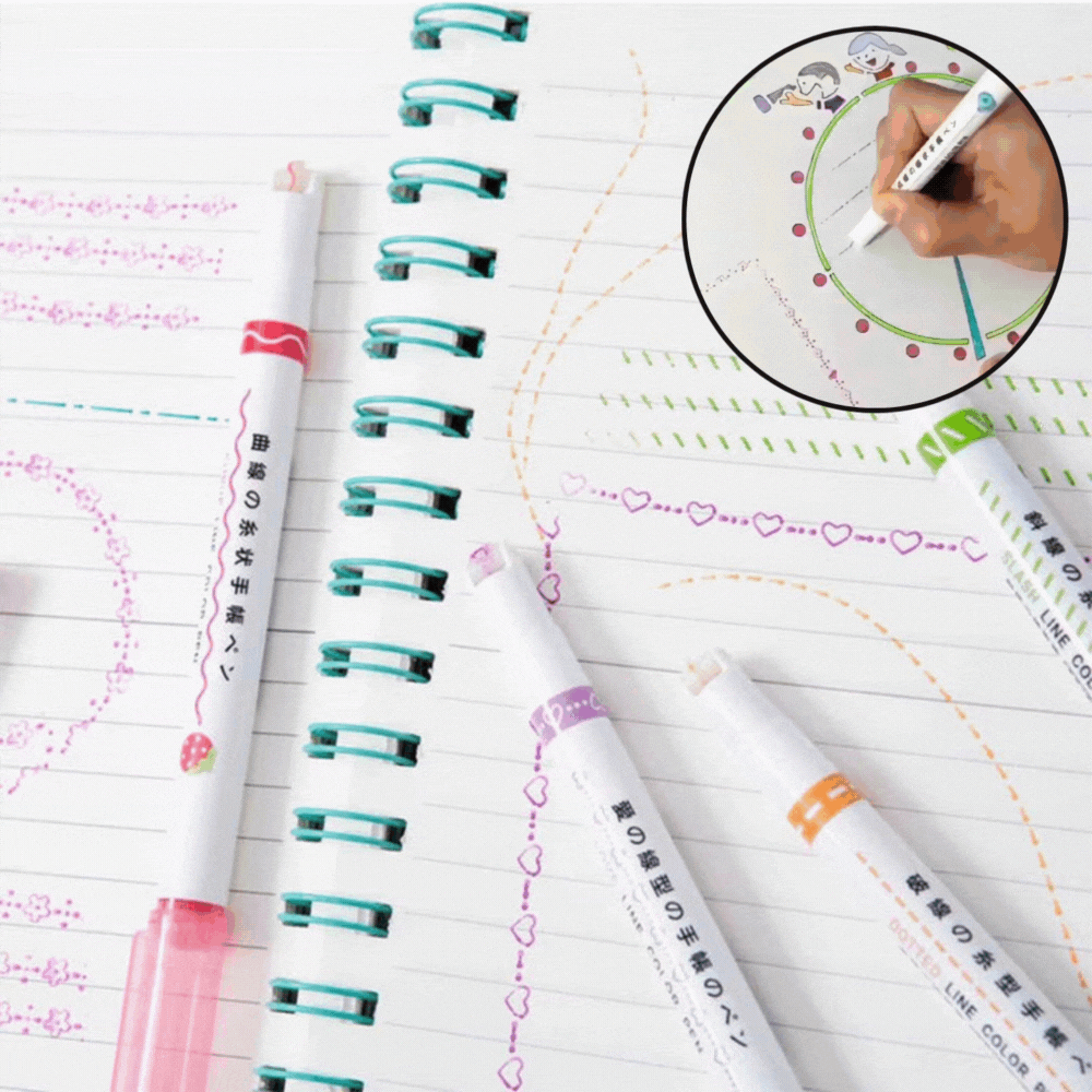 DoodleStift™ Egyedi mintákat készít
