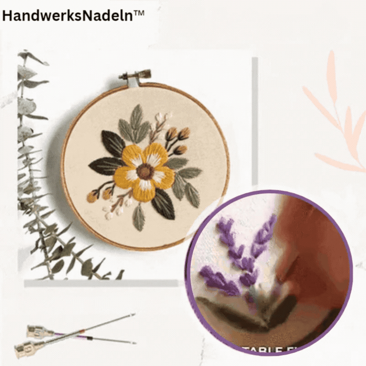 Embroidery Needle Set for Handcraft &amp; Sewing | Precise Stitches &amp; Easy Threading | Ideal for Beginners &amp; Pros, Versatile Use
