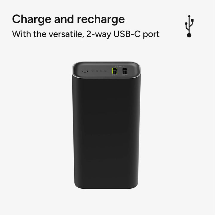 Powerbank 10000 mAh | Kompakte Schnelllade-Powerbank mit Dual USB-C