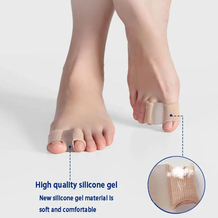 Premium Zehentrenner | Elastische Separatoren für Ballenzehen &amp; Fehlstellungen | Nylon &amp; SEBS