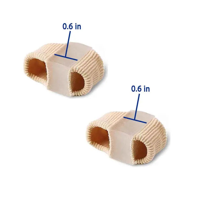 Premium Zehentrenner | Elastische Separatoren für Ballenzehen &amp; Fehlstellungen | Nylon &amp; SEBS