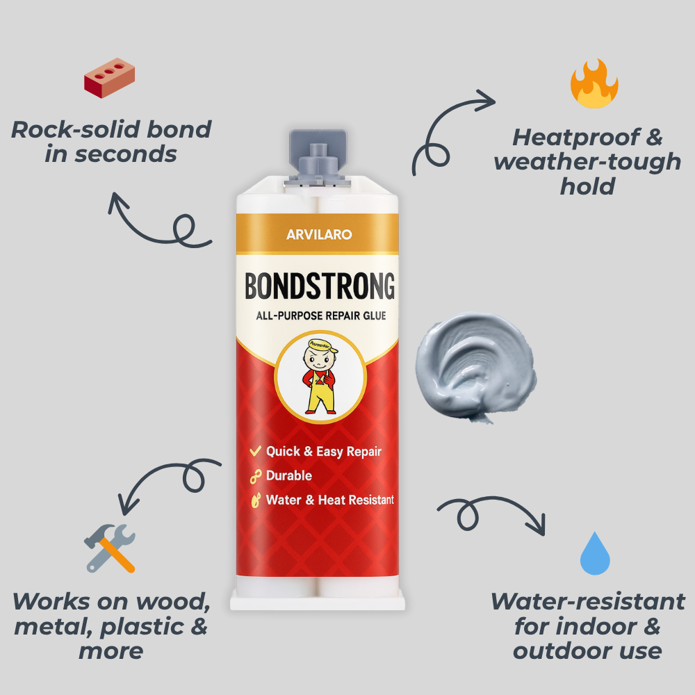 BondStrong™ — Reparieren, Verstärken und Retten mit unzerstörbarer Kraft