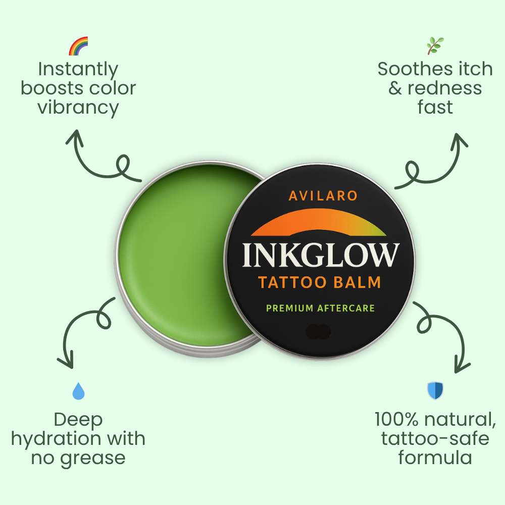 InkGlow™ – Aufhellen, Heilen und Ihre Tattoo-Farbe fixieren