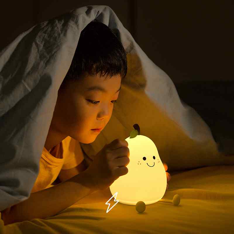 Peertje™ - Lampada notturna a forma di pera ricaricabile