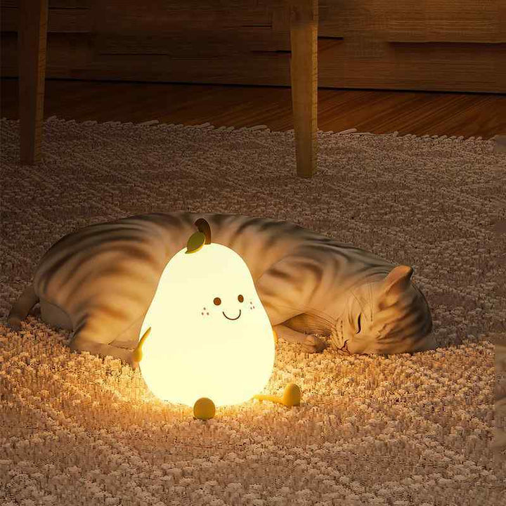 Peertje™ - Lampada notturna a forma di pera ricaricabile