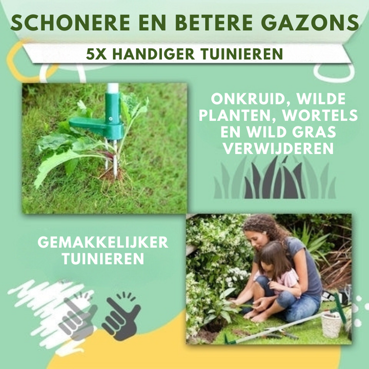 Root Digger - Rimuovi radici delle piante