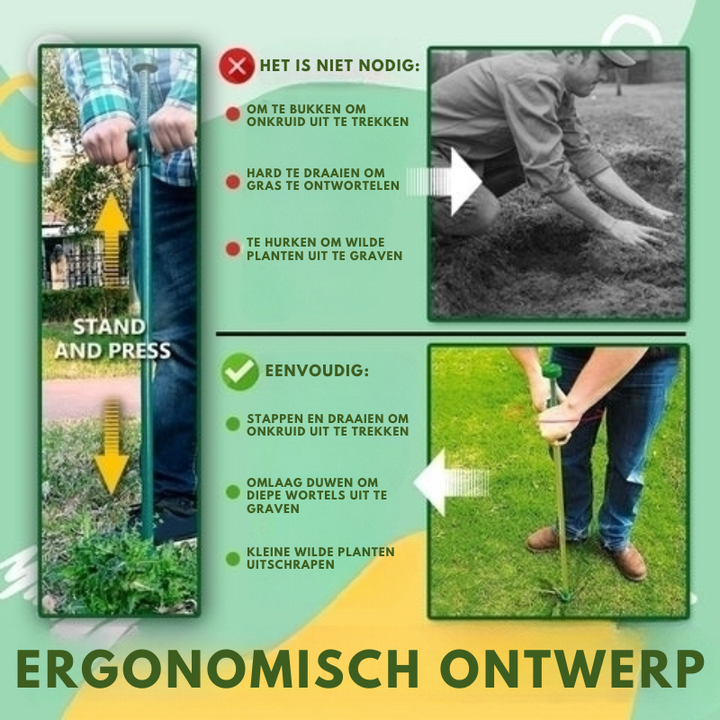 Root Digger - Rimuovi radici delle piante