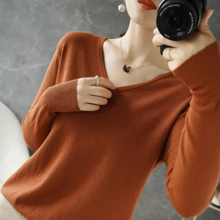 Simone| Maglione con scollo a V