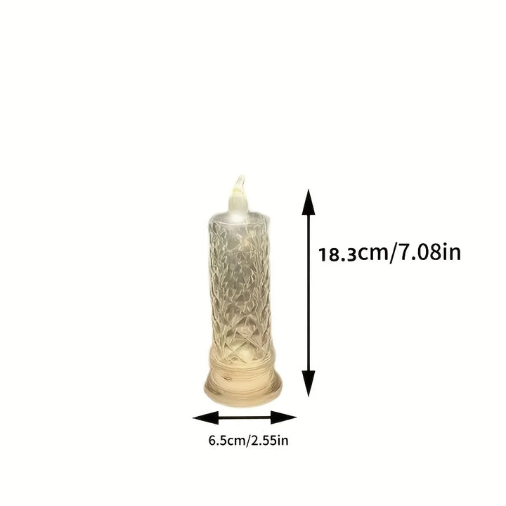 LED Kerzen flammenlos mit Fernbedienung | Realistische Flammenoptik mit Timer | Batteriebetrieben für Innen und Außen