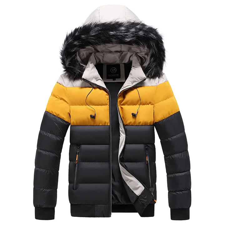 Herren Winterparka wasserdicht und winddicht | Thermisch isolierte Winterjacke für extreme Kälte, Alltag und Outdoor-Aktivitäten
