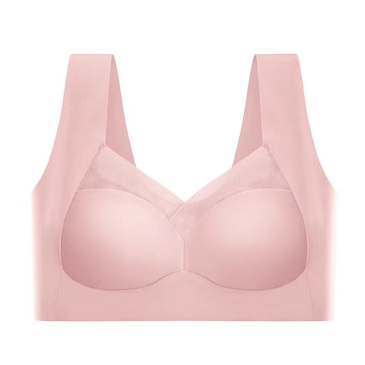 Soutien-gorge confortable sans armatures | Sans coutures et respirant | Maintien 360°, doux et extensible, idéal pour le quotidien, le sommeil et le sport (lot 1+2)