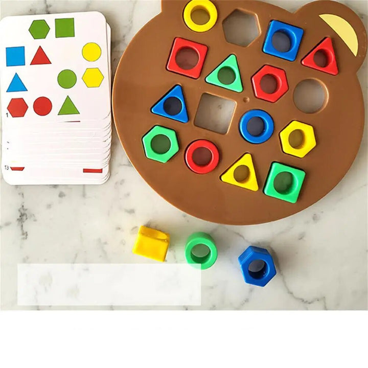 Farbenwürfel Denkspiel für Kinder | Fördert Logik &amp; Kreativität | Lernspiel ohne Bildschirm