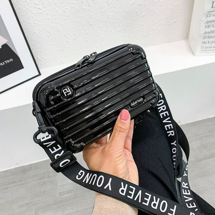 SBAG Borsa a tracolla | Borsa compatta da spalla | Idrorepellente e alla moda | Design rigido per uso quotidiano e viaggi