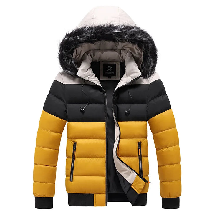 Herren Winterparka wasserdicht und winddicht | Thermisch isolierte Winterjacke für extreme Kälte, Alltag und Outdoor-Aktivitäten