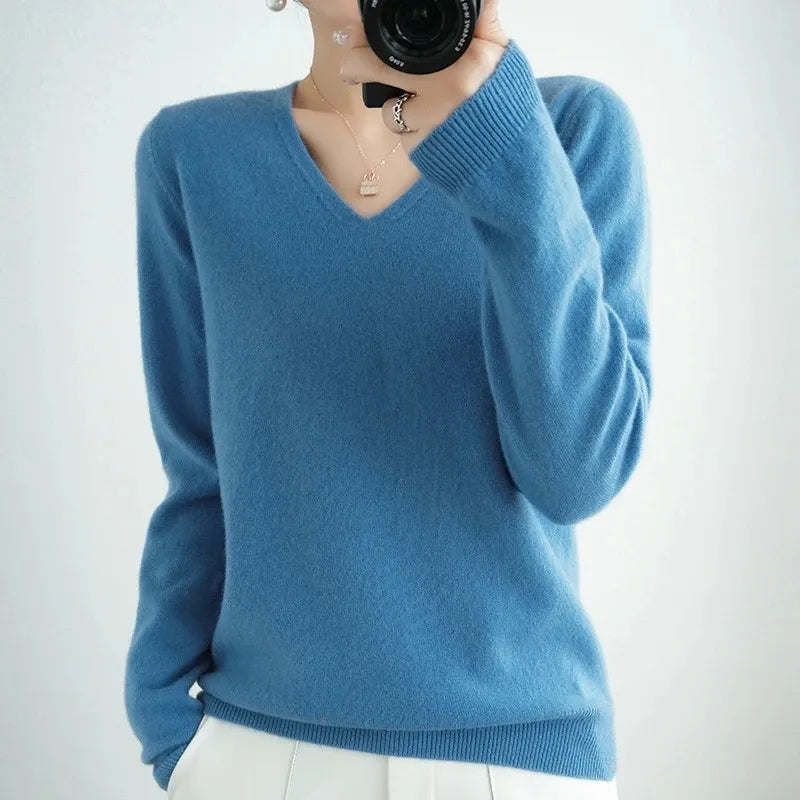 Simone| Maglione con scollo a V