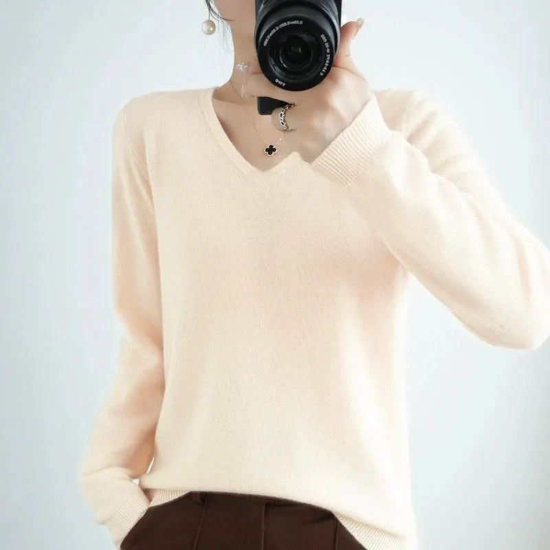 Simone| Maglione con scollo a V