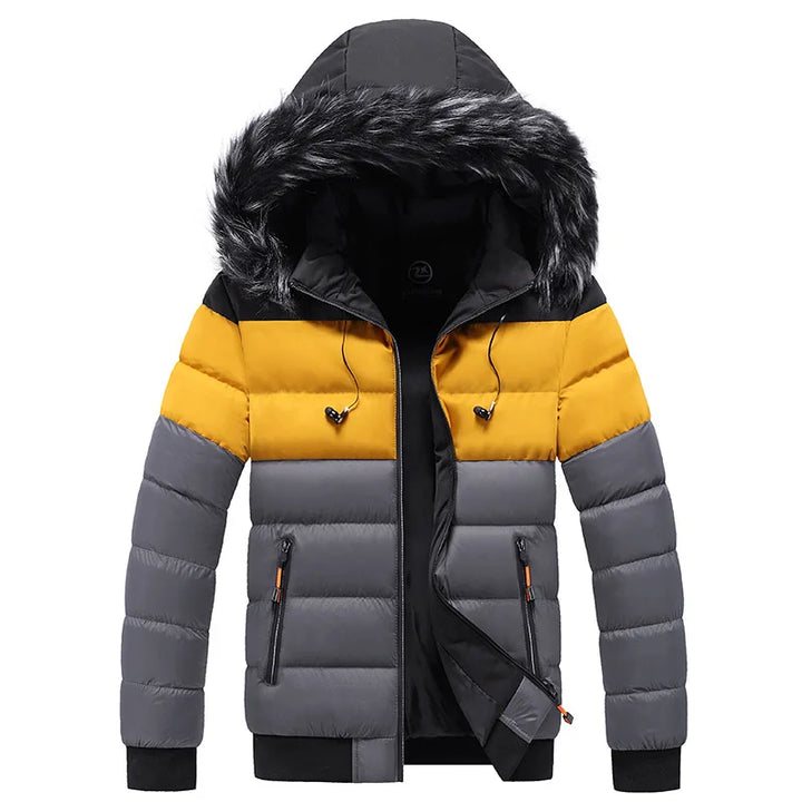 Herren Winterparka wasserdicht und winddicht | Thermisch isolierte Winterjacke für extreme Kälte, Alltag und Outdoor-Aktivitäten
